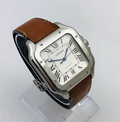 orologio cartier stainless steel prezzo|santos de cartier automatic.